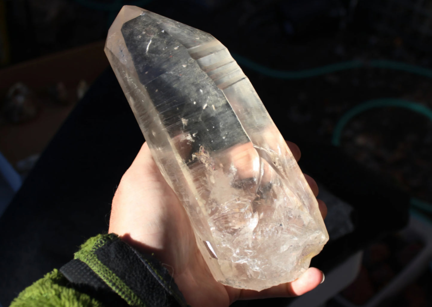 Lemurian Quartz Crystal Extra-Large