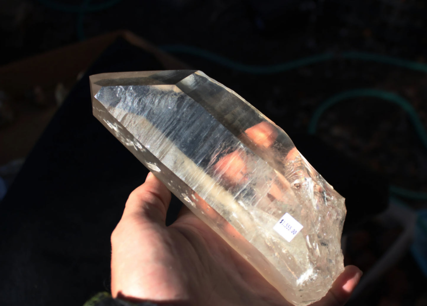Lemurian Quartz Crystal Extra-Large