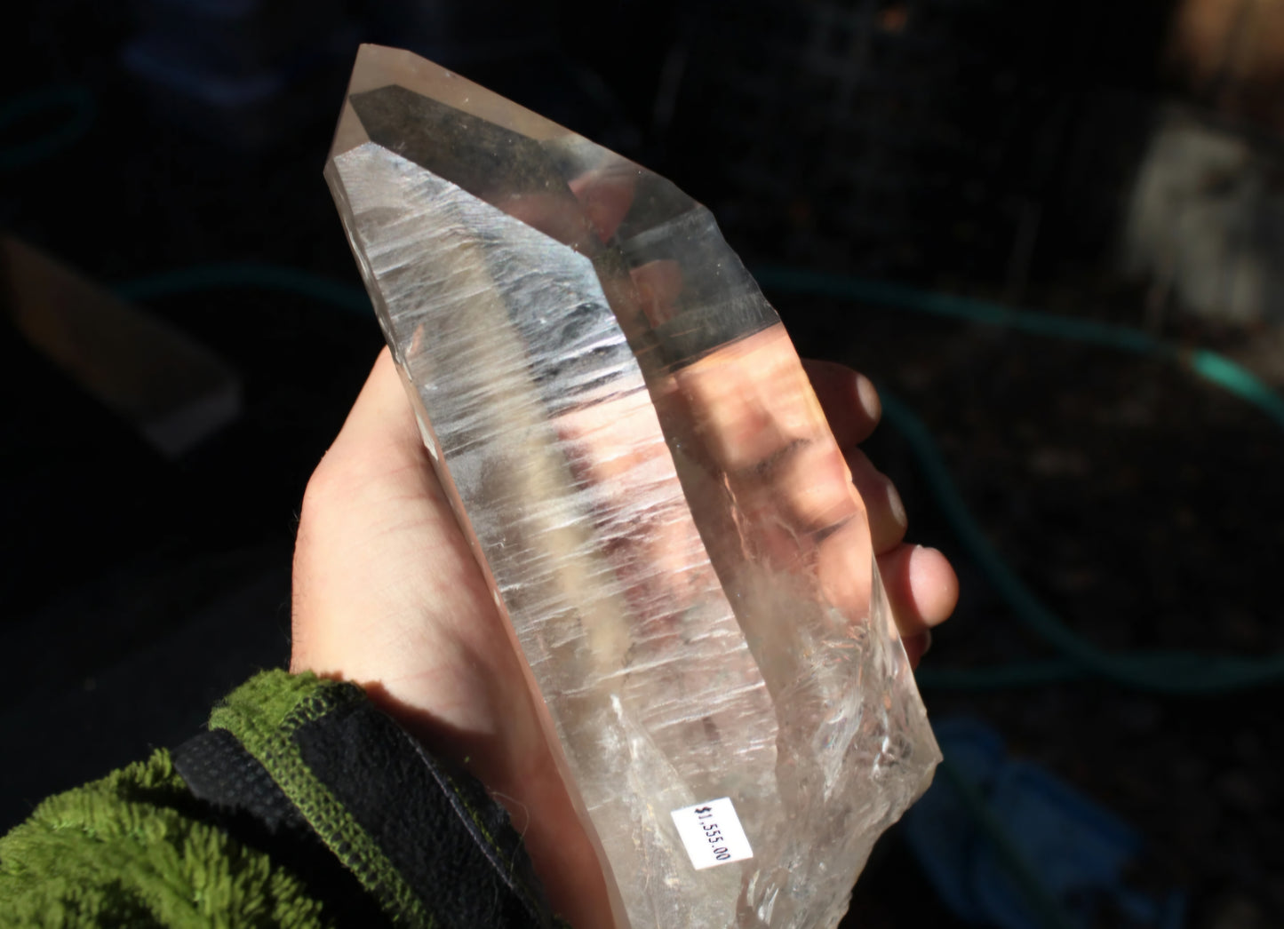 Lemurian Quartz Crystal Extra-Large