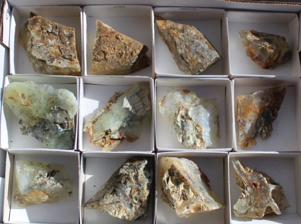 Wholesale Mount Shasta Opal Lot of 12 Pieces
