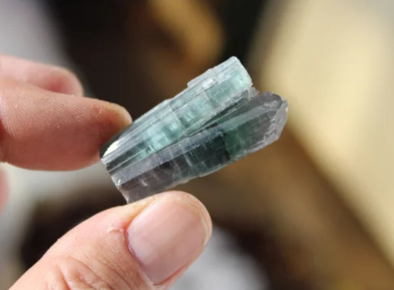 Pink, Purple, Blue and Green Tourmaline