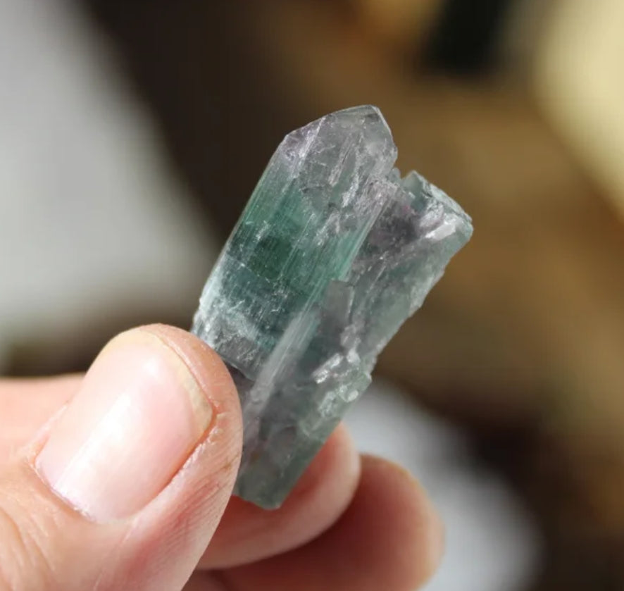 Pink, Purple, Blue and Green Tourmaline