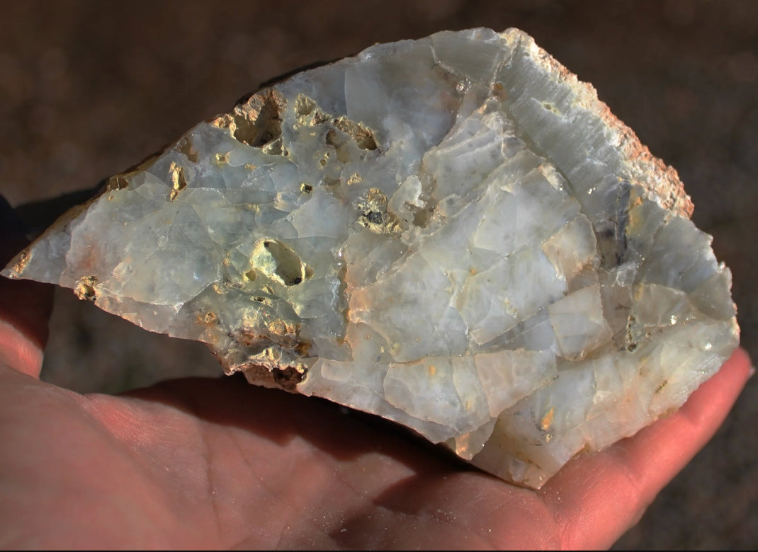 Mount Shasta Opal One Side Polished