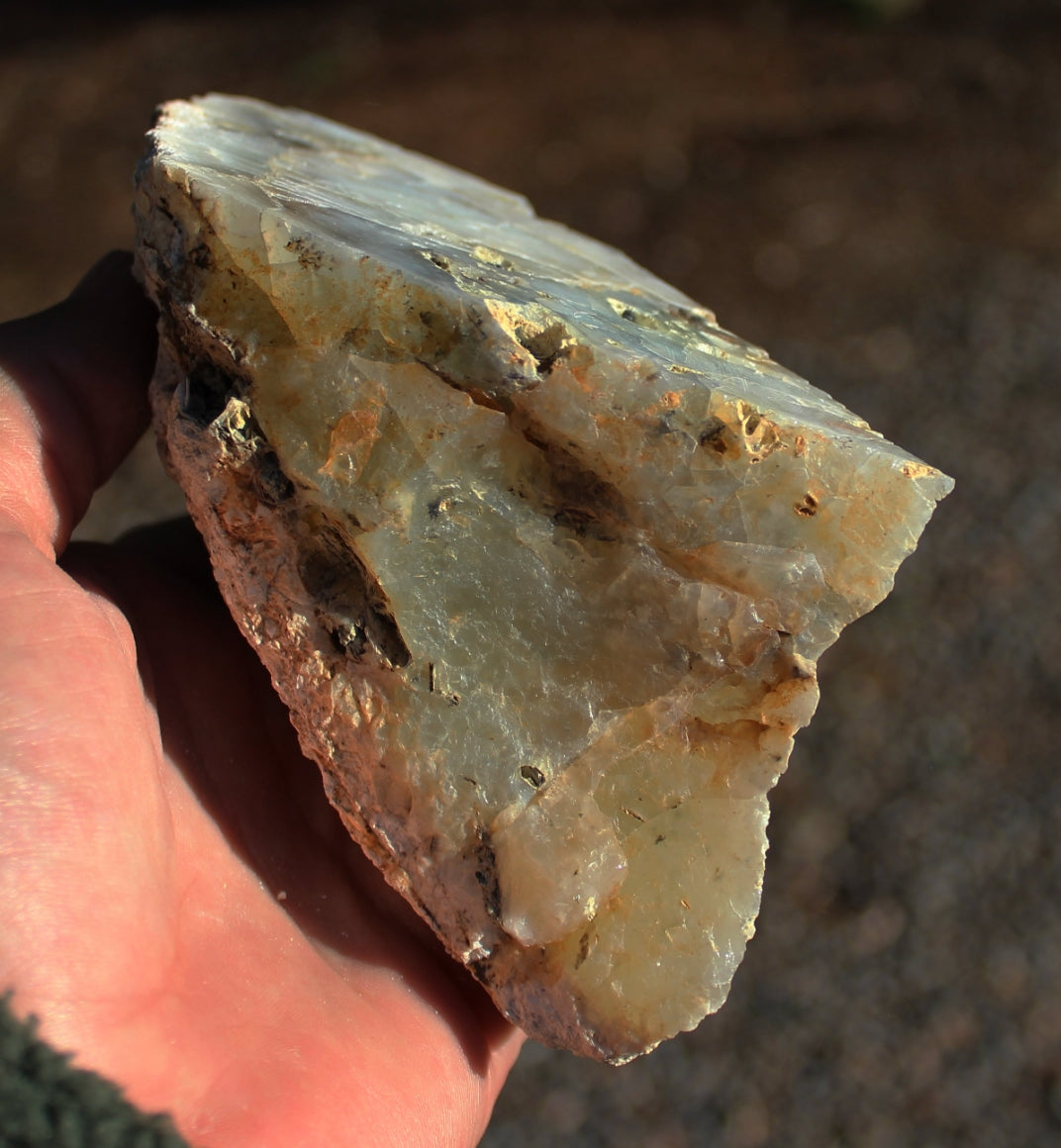 Mount Shasta Opal One Side Polished