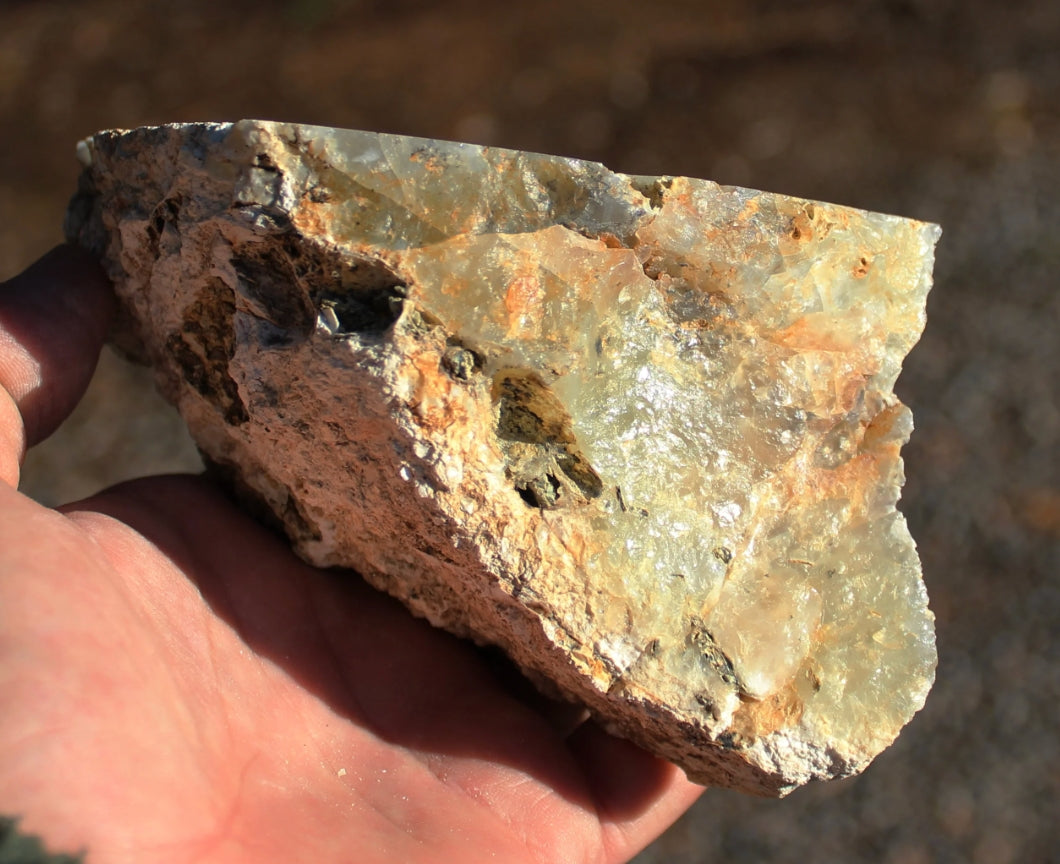 Mount Shasta Opal One Side Polished