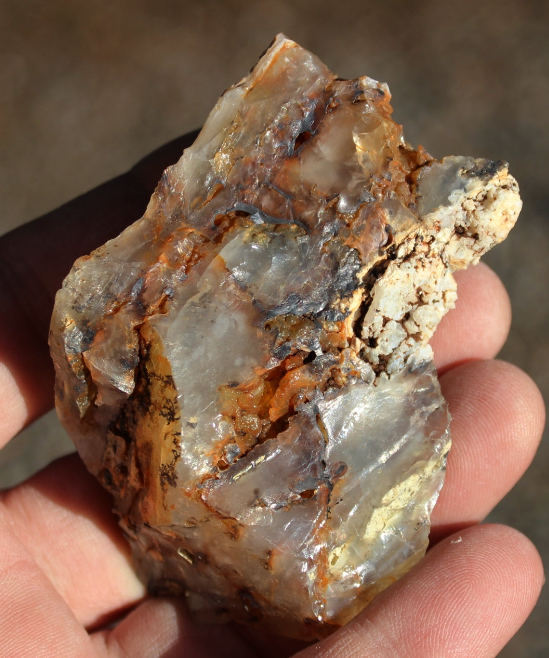 Mount Shasta Nebula Opal