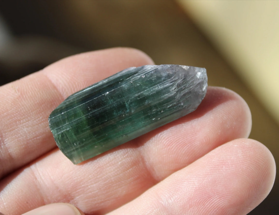 Purple, Green and Blue Tourmaline
