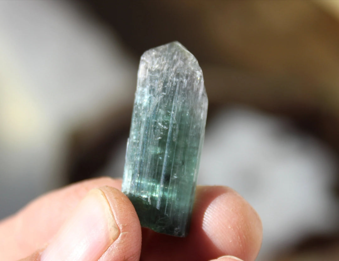 Blue and Purple Tourmaline