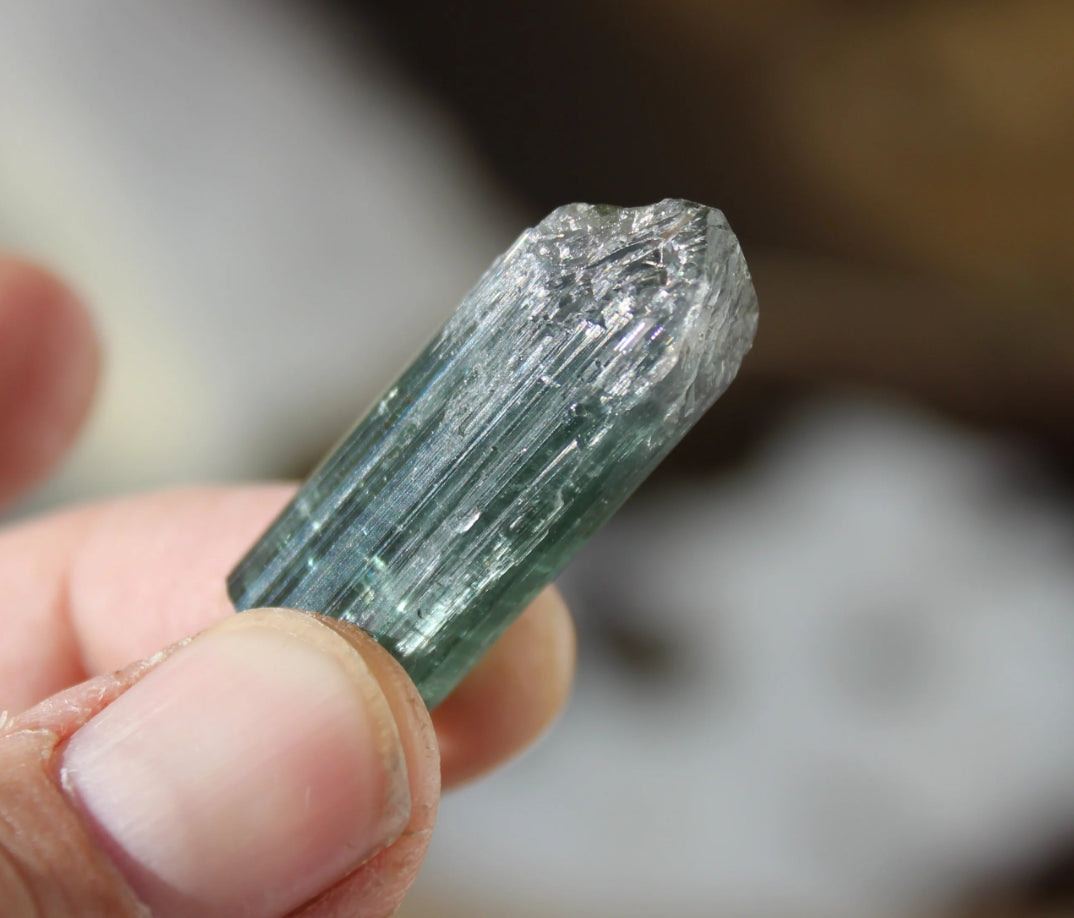 Blue and Purple Tourmaline