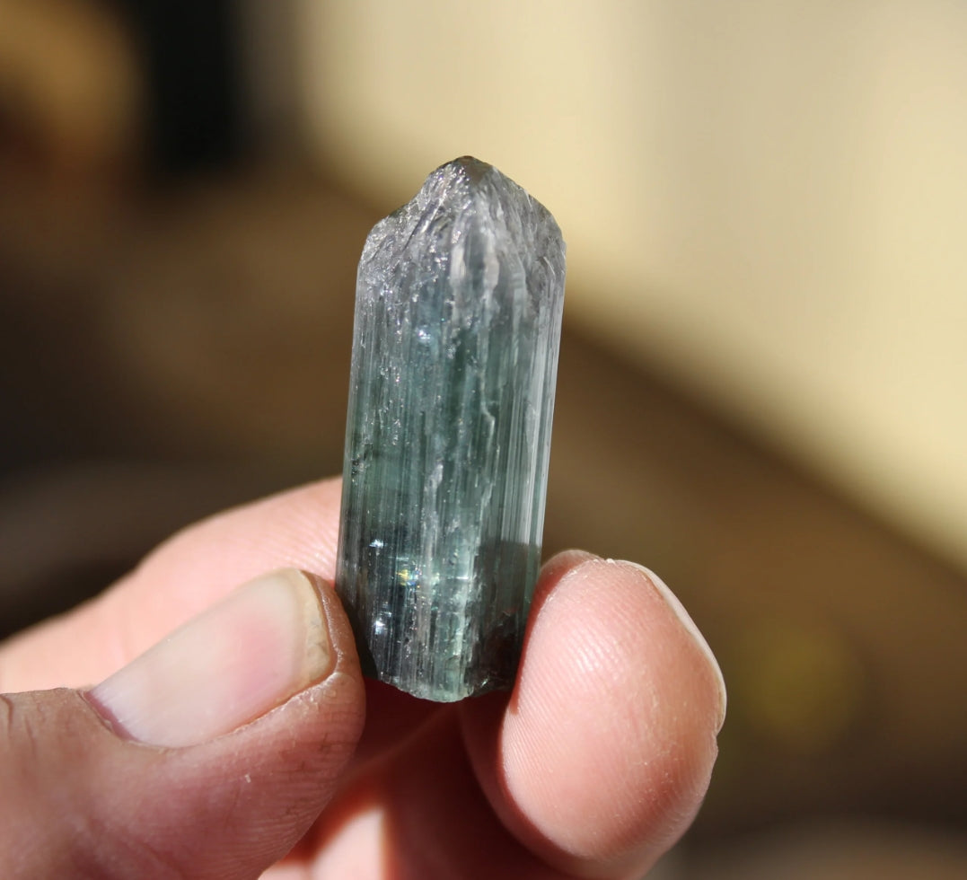 Blue and Purple Tourmaline