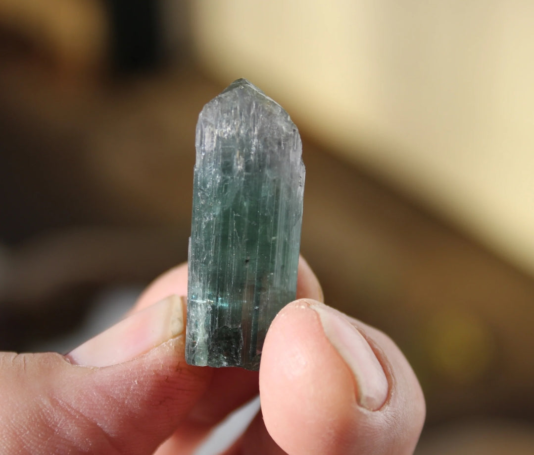 Blue and Purple Tourmaline