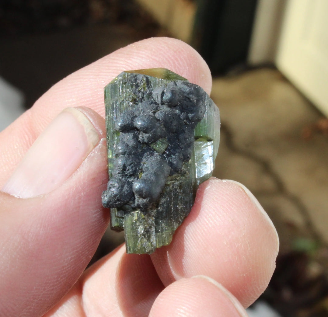 Pink and Green Tourmaline