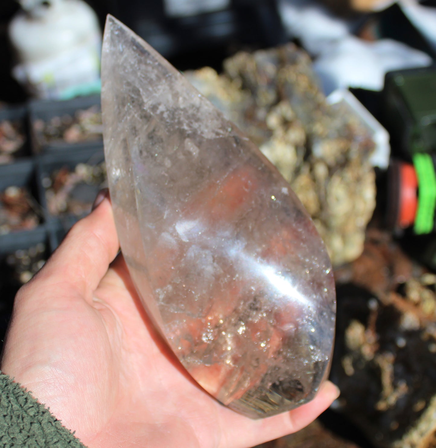 Smokey Quartz Polished Tower