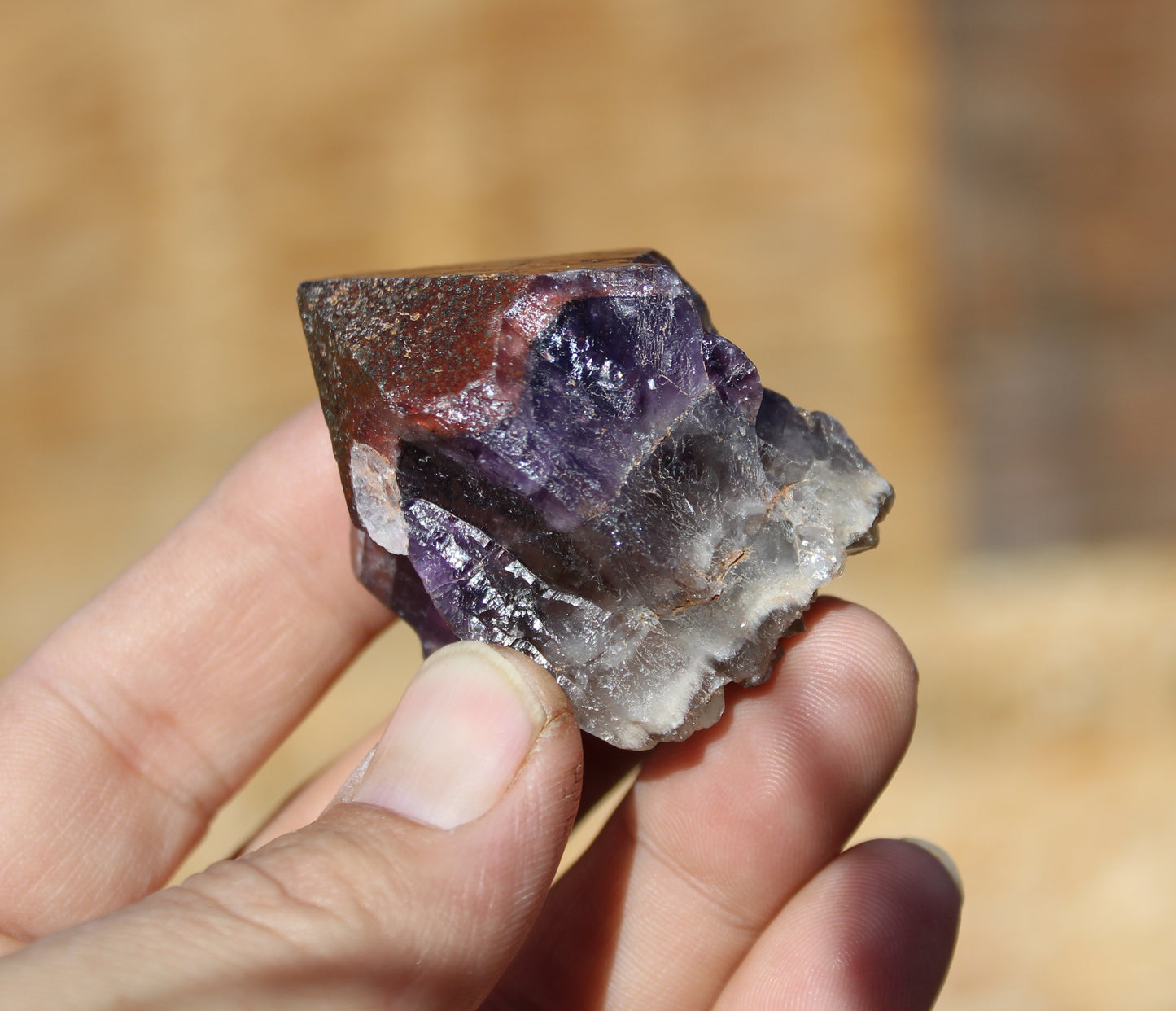 Auralite 23 High End Strawberry Tipped Crystal