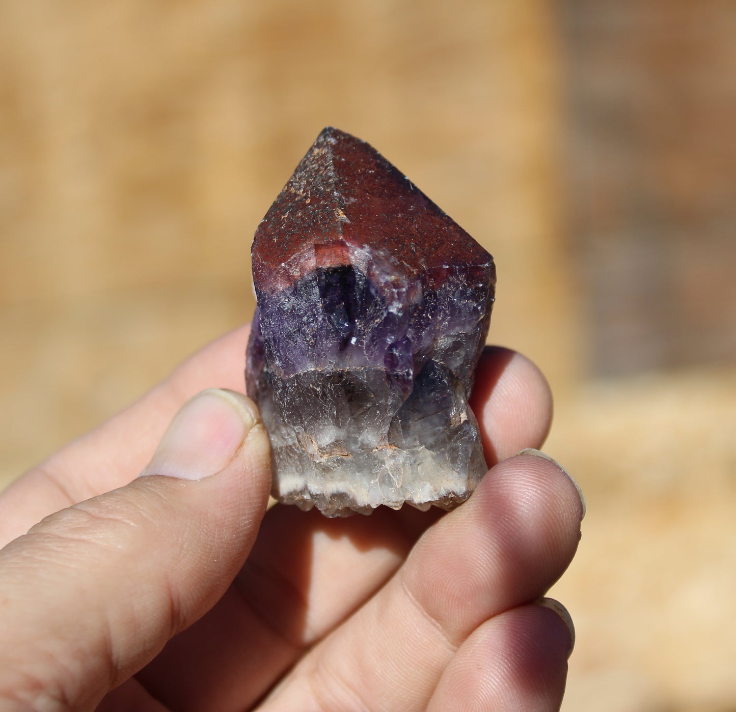 Auralite 23 High End Strawberry Tipped Crystal