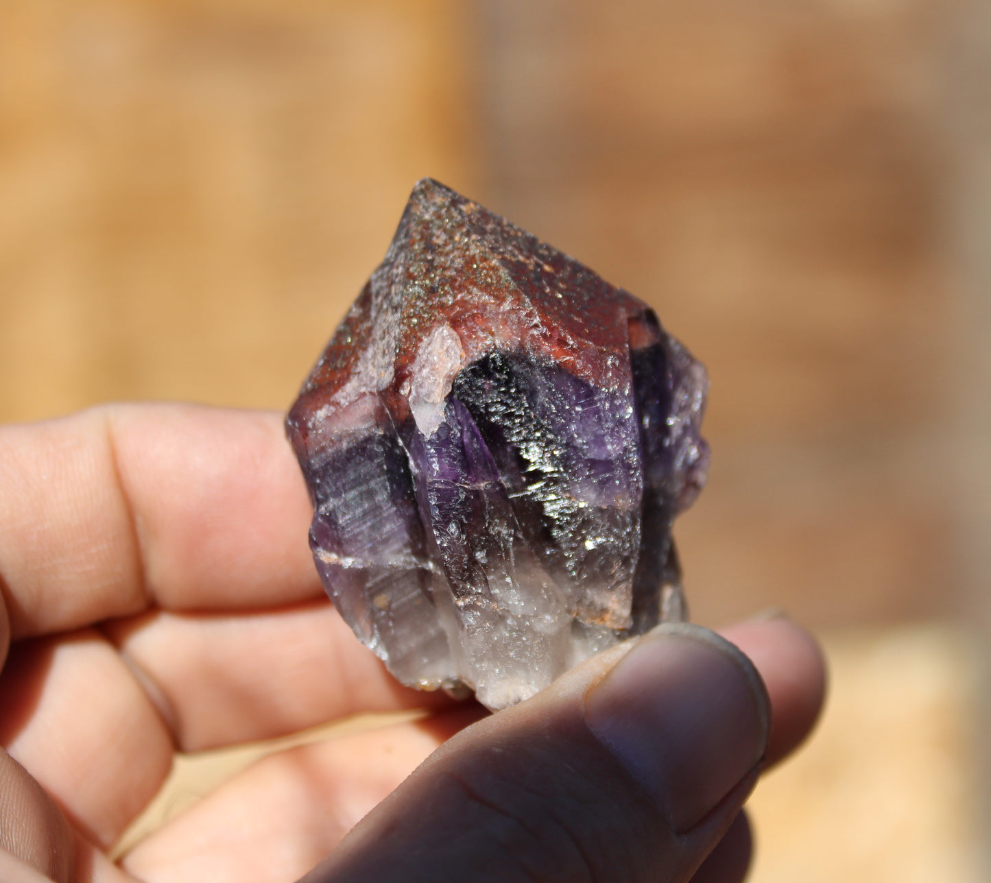 Auralite 23 High End Strawberry Tipped Crystal
