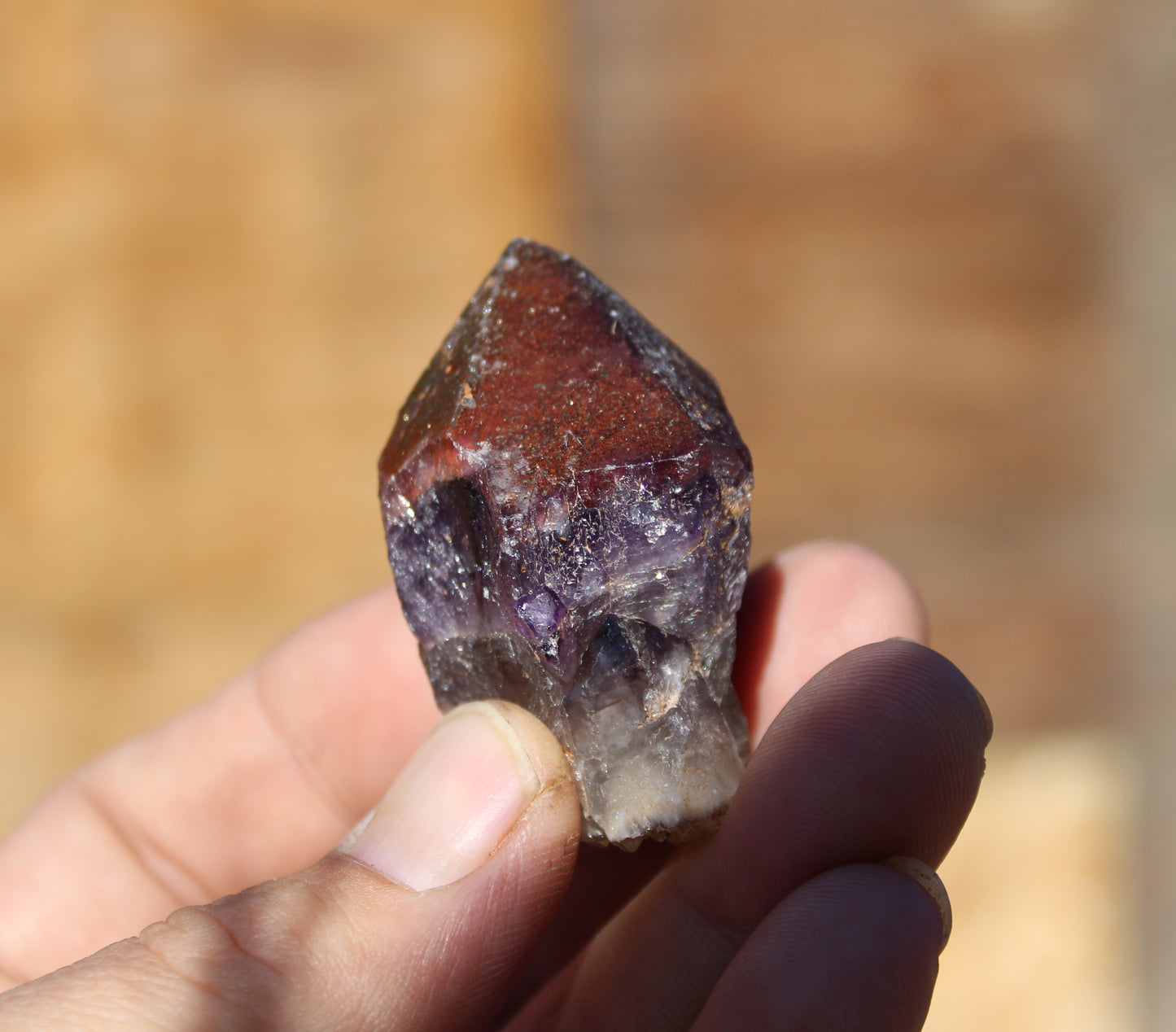 Auralite 23 High End Strawberry Tipped Crystal