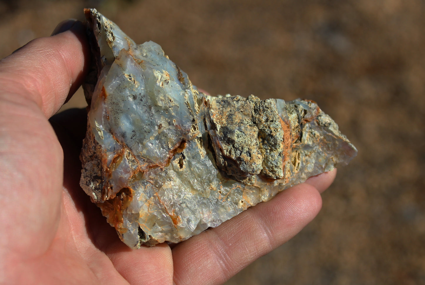 Mount Shasta Opal High Grade Specimen