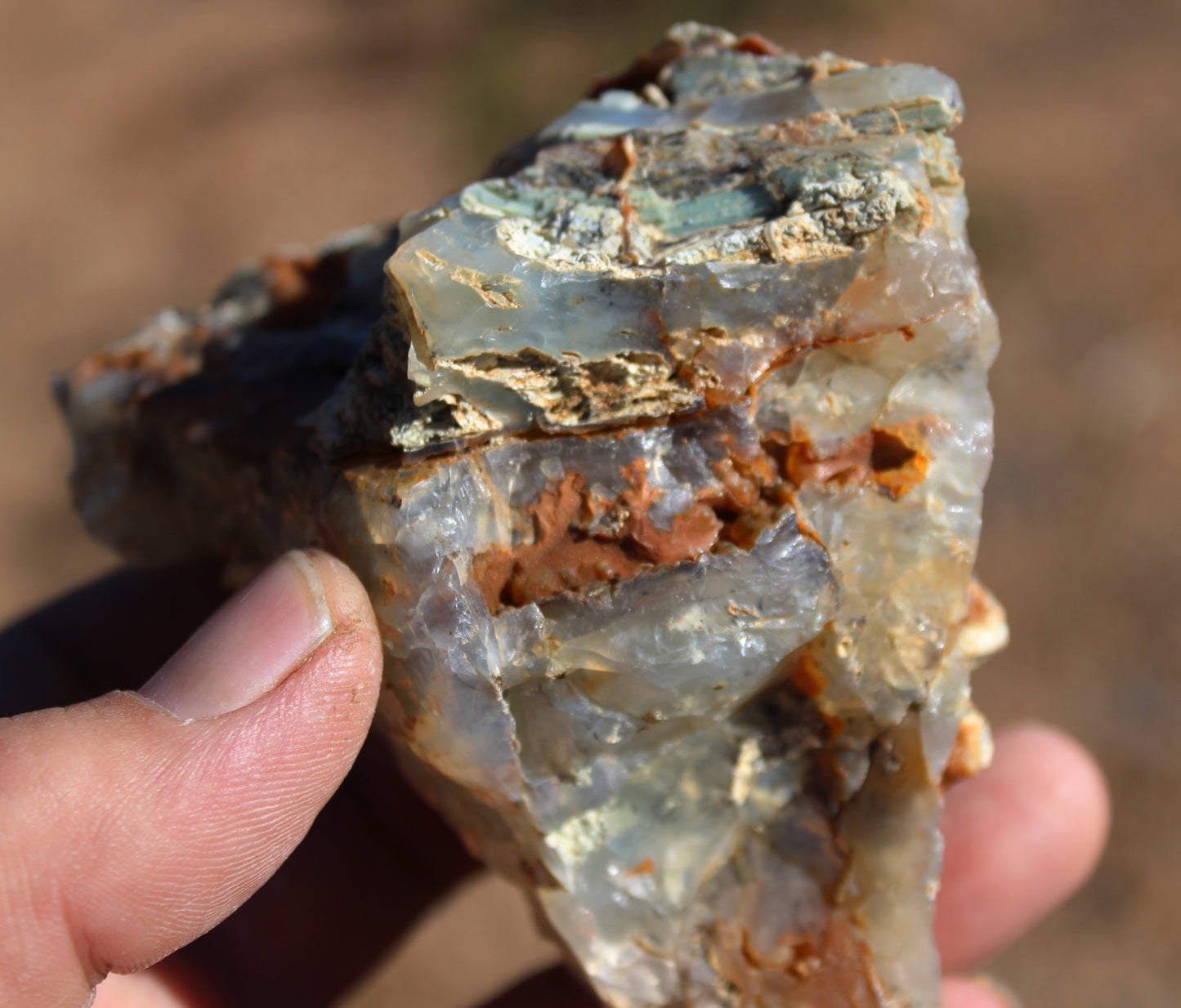 Mount Shasta Opal High Grade Specimen