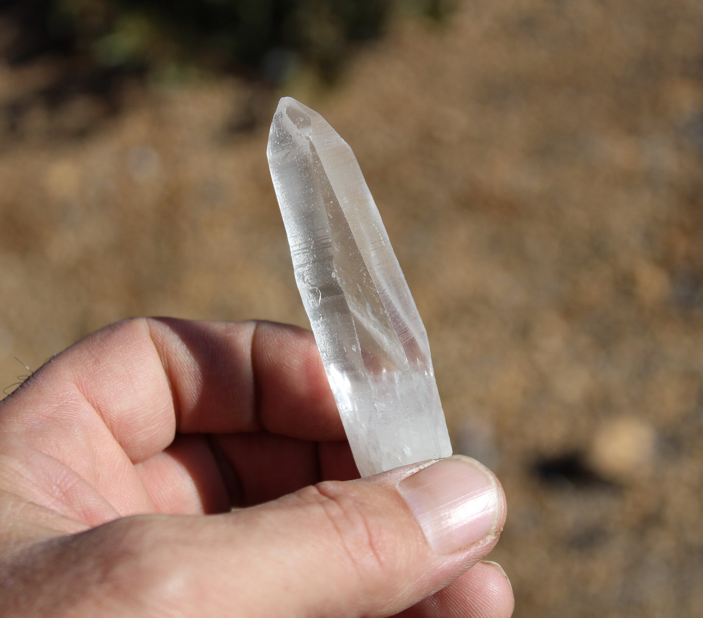 Lemurian Quartz Crystal Small