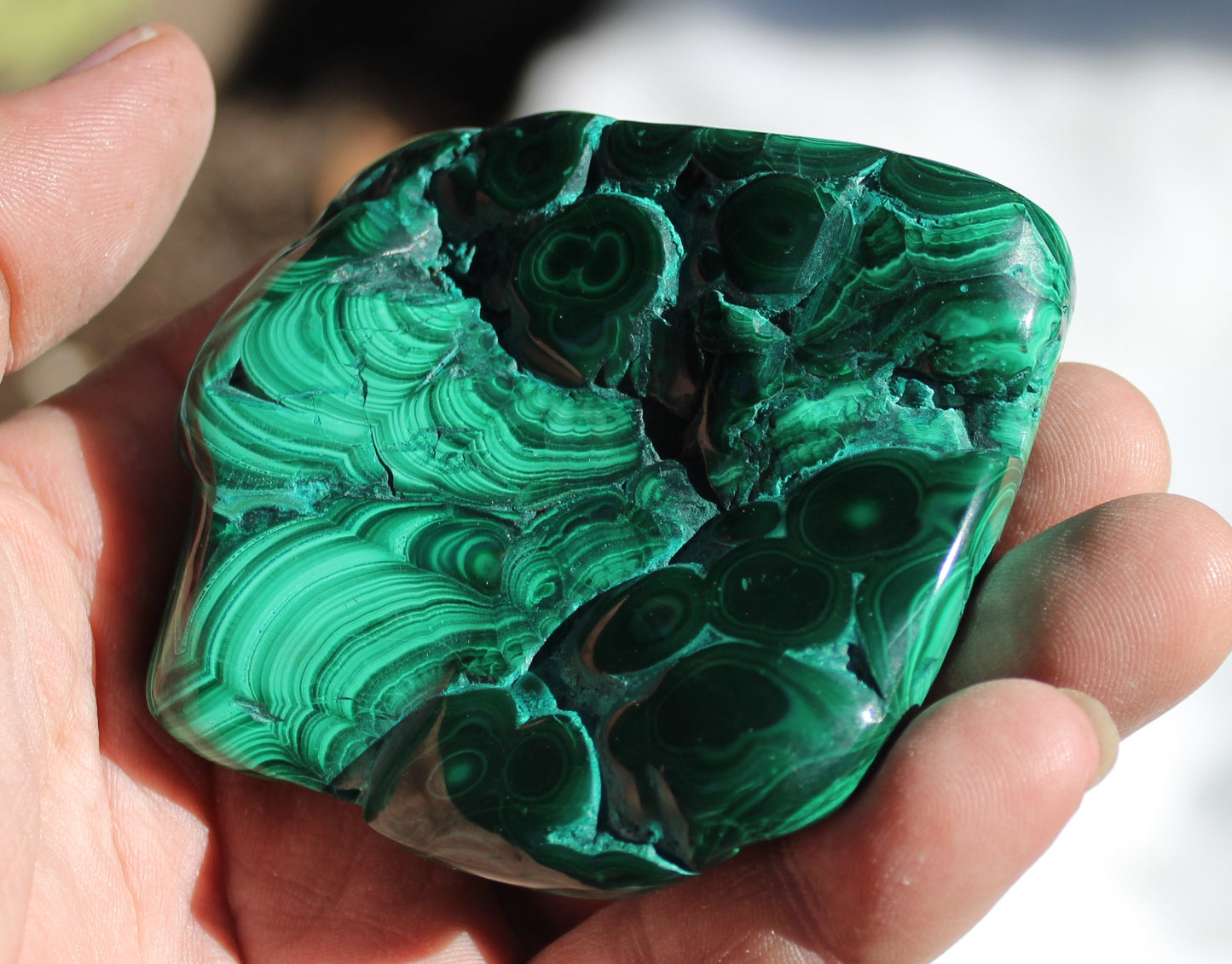Malachite Polished Stone