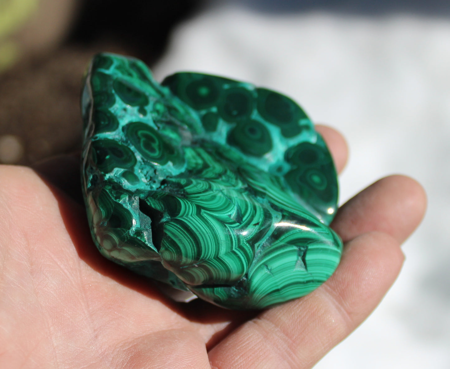 Malachite Polished Stone