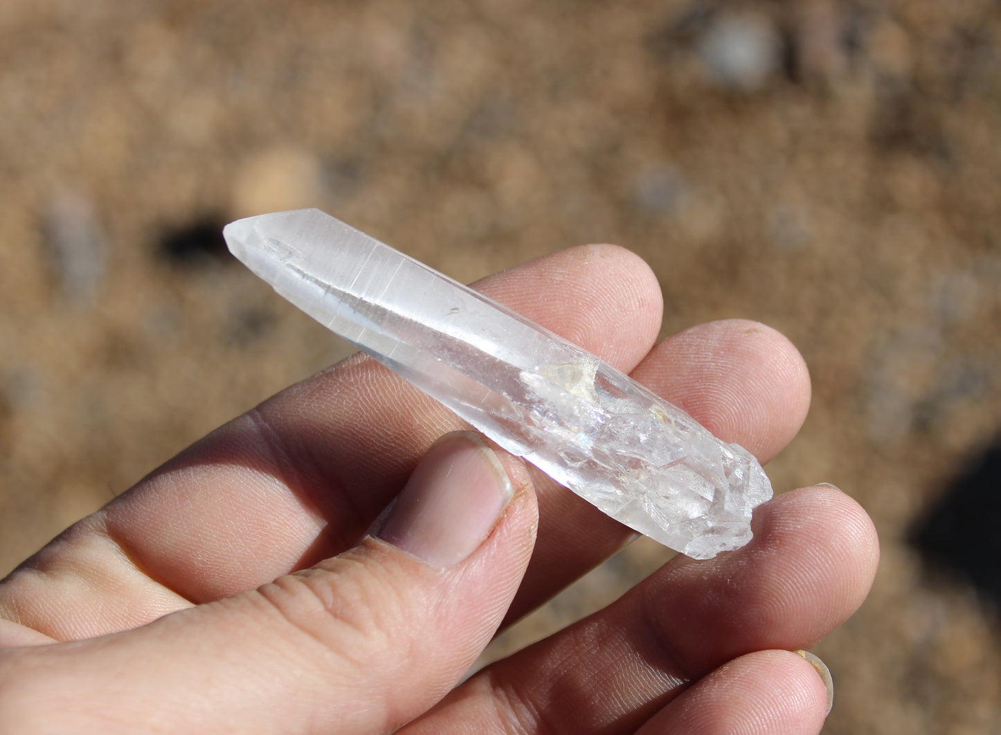 Lemurian Quartz Crystal Small
