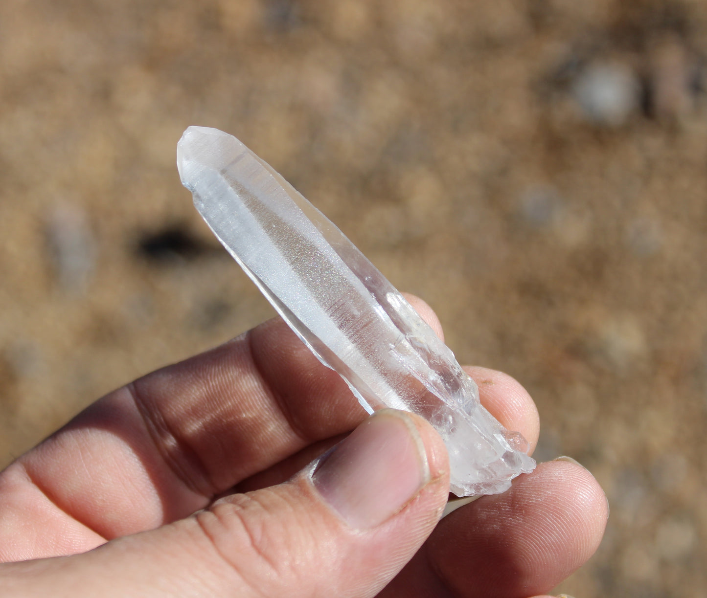 Lemurian Quartz Crystal Small
