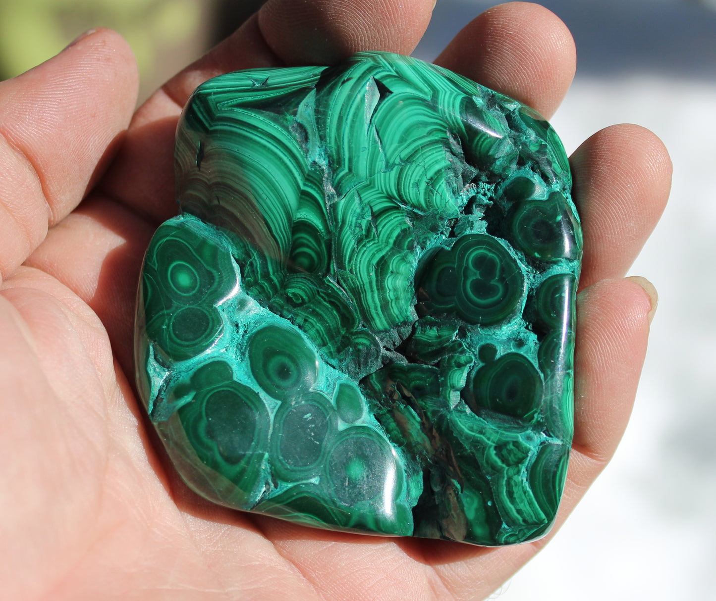 Malachite Polished Stone