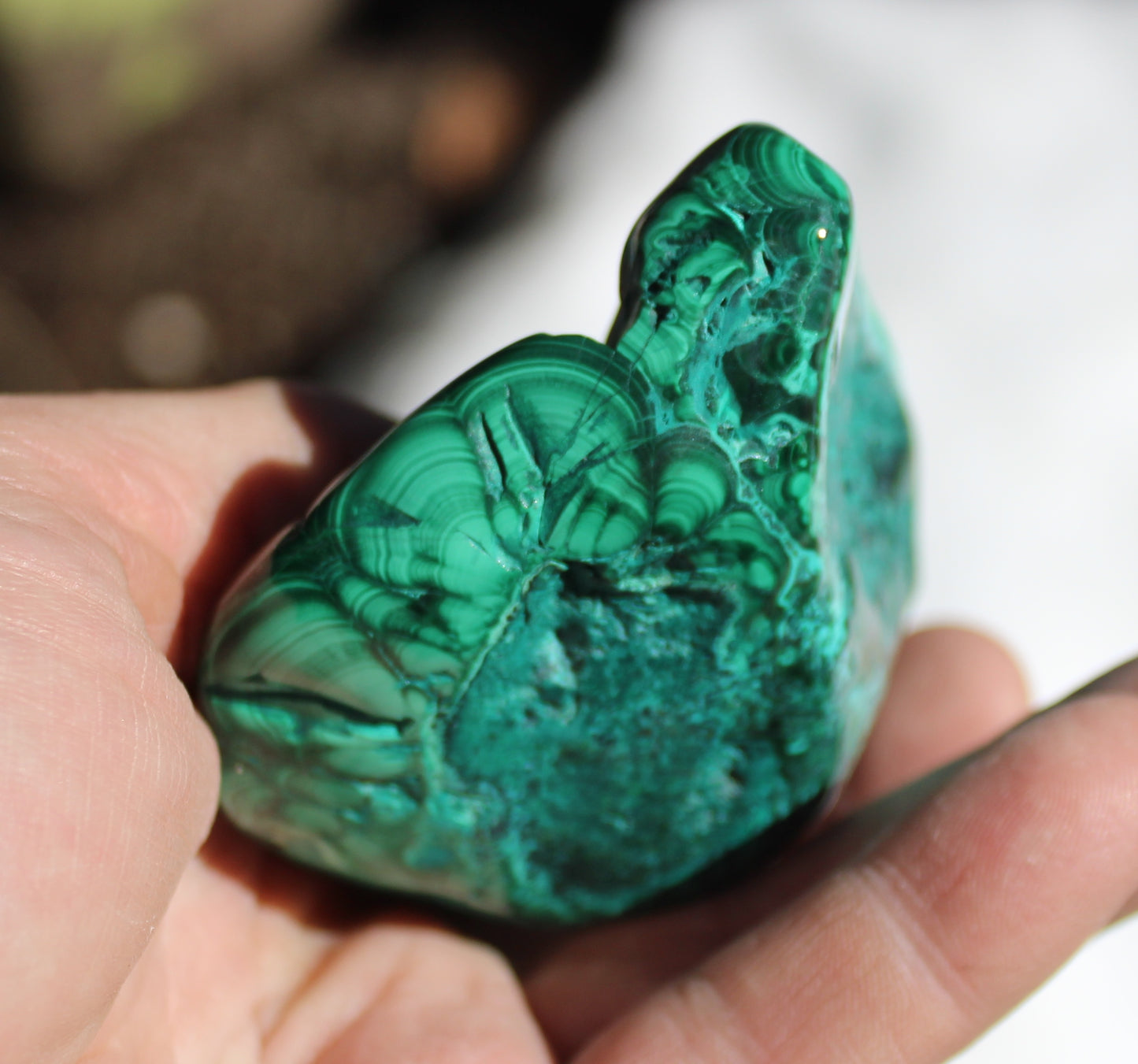 Malachite Polished Stone