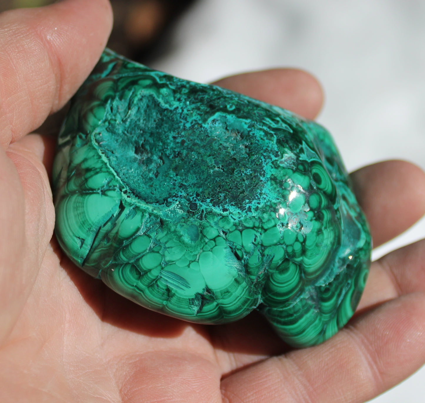 Malachite Polished Stone