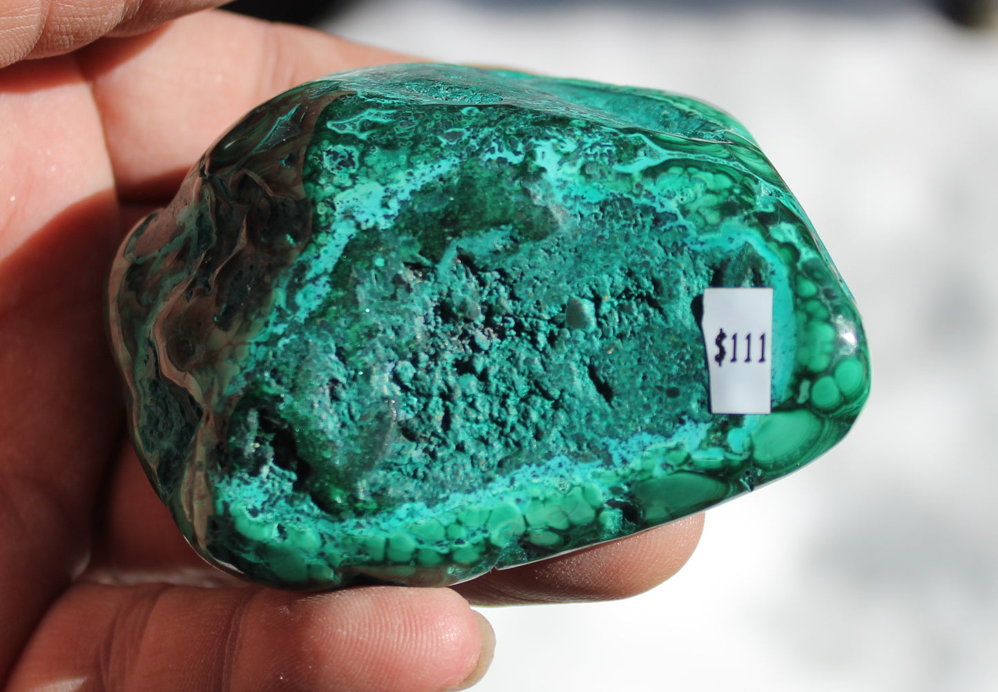 Malachite Polished Stone