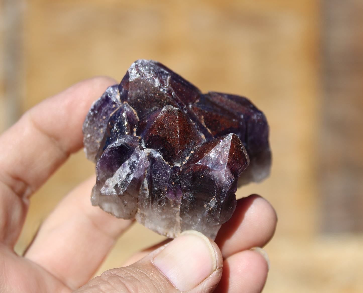 Auralite 23 Cluster High End Strawberry Tipped