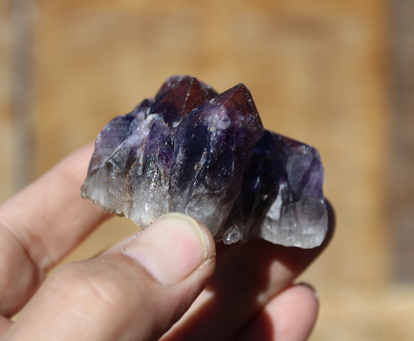 Auralite 23 Cluster High End Strawberry Tipped