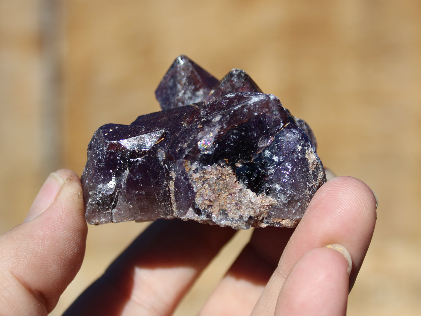 Auralite 23 Cluster High End Strawberry Tipped