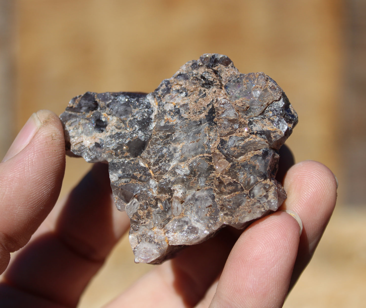 Auralite 23 Cluster High End Strawberry Tipped