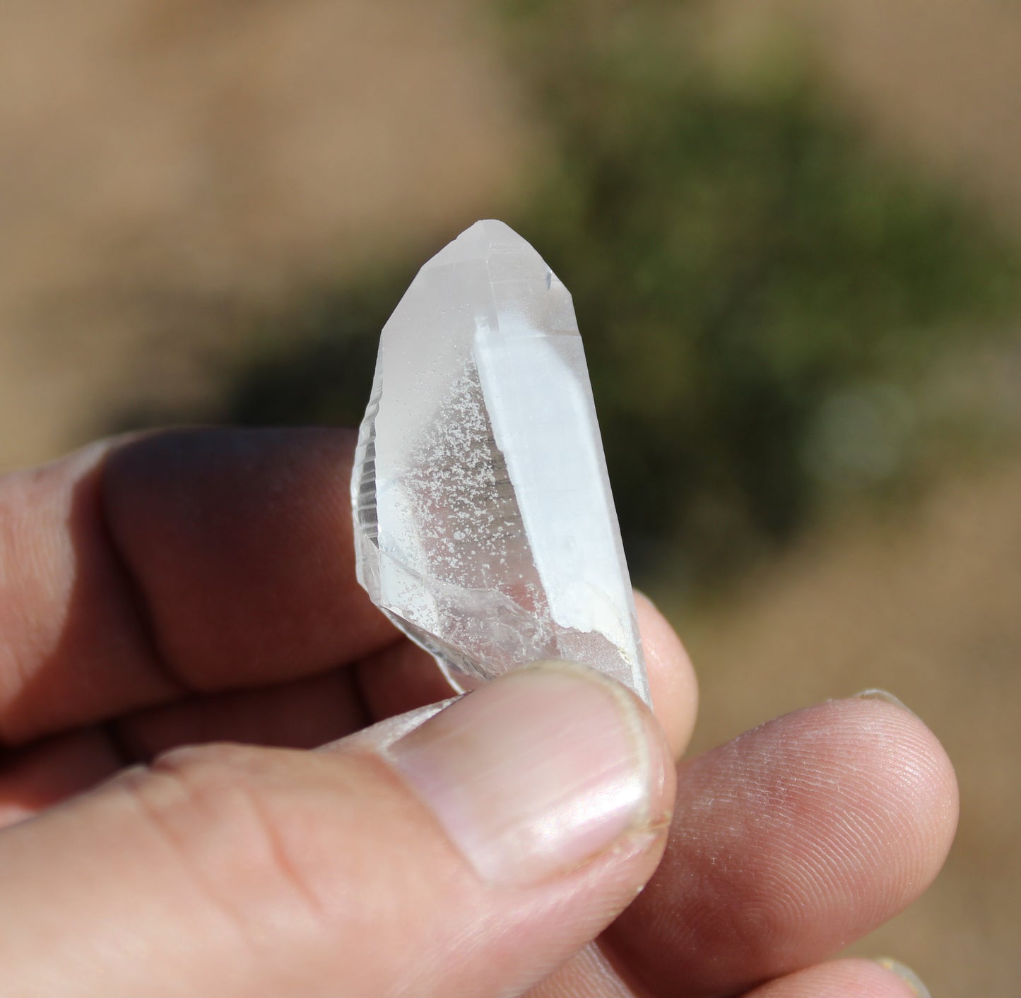 Lemurian Quartz Crystal Small