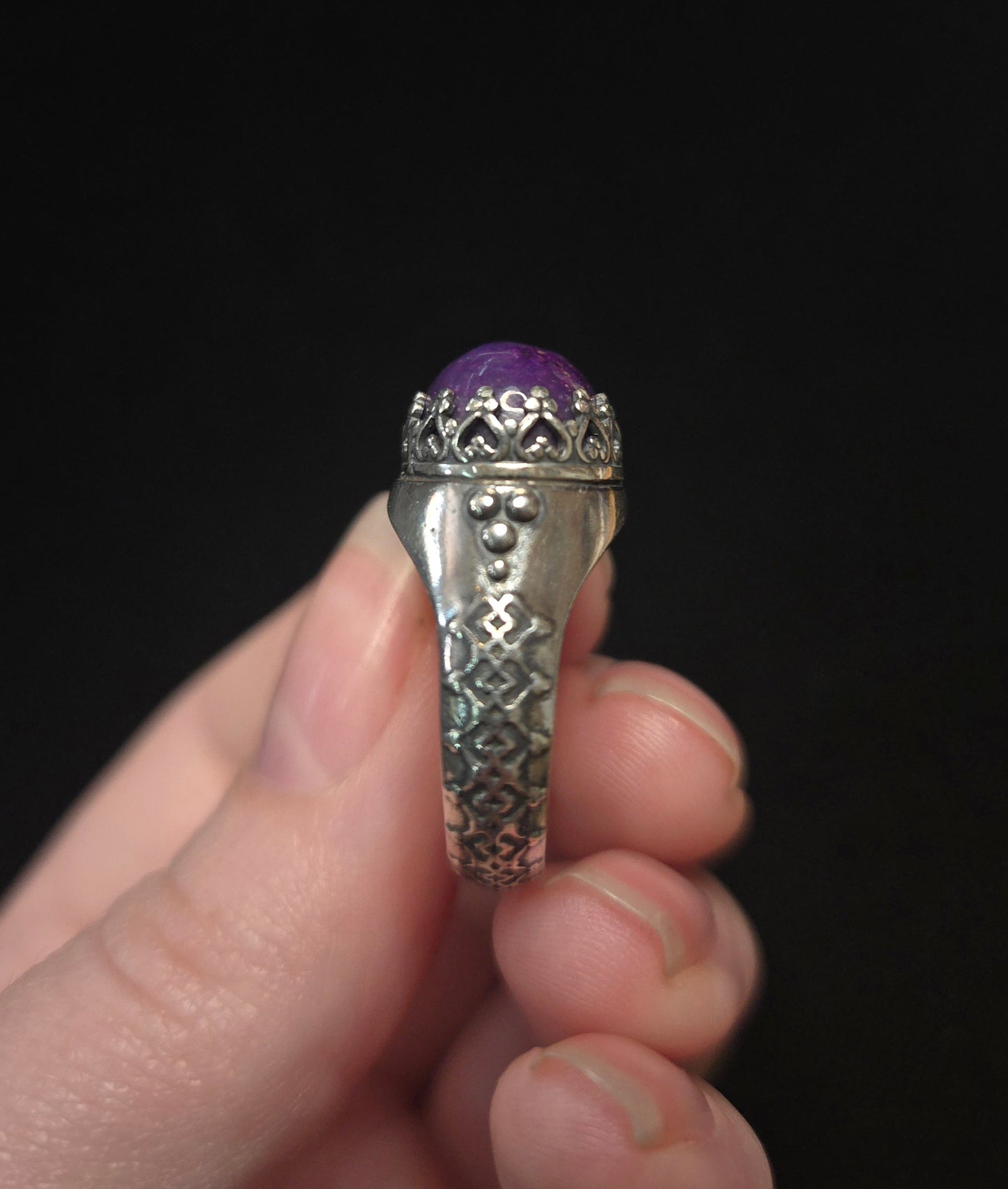 Sterling Silver and Sugilite