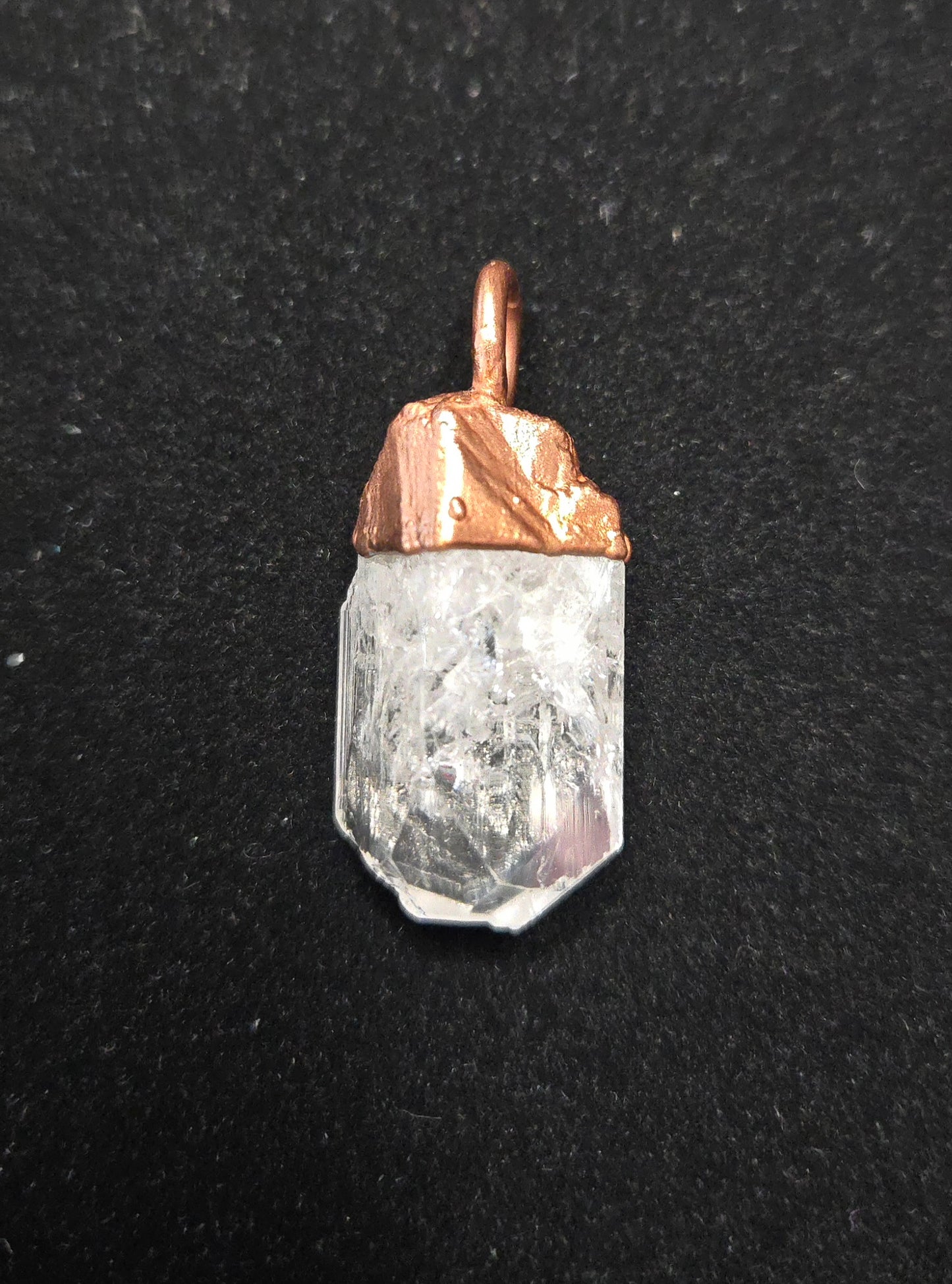 Danburite Copper Pendant