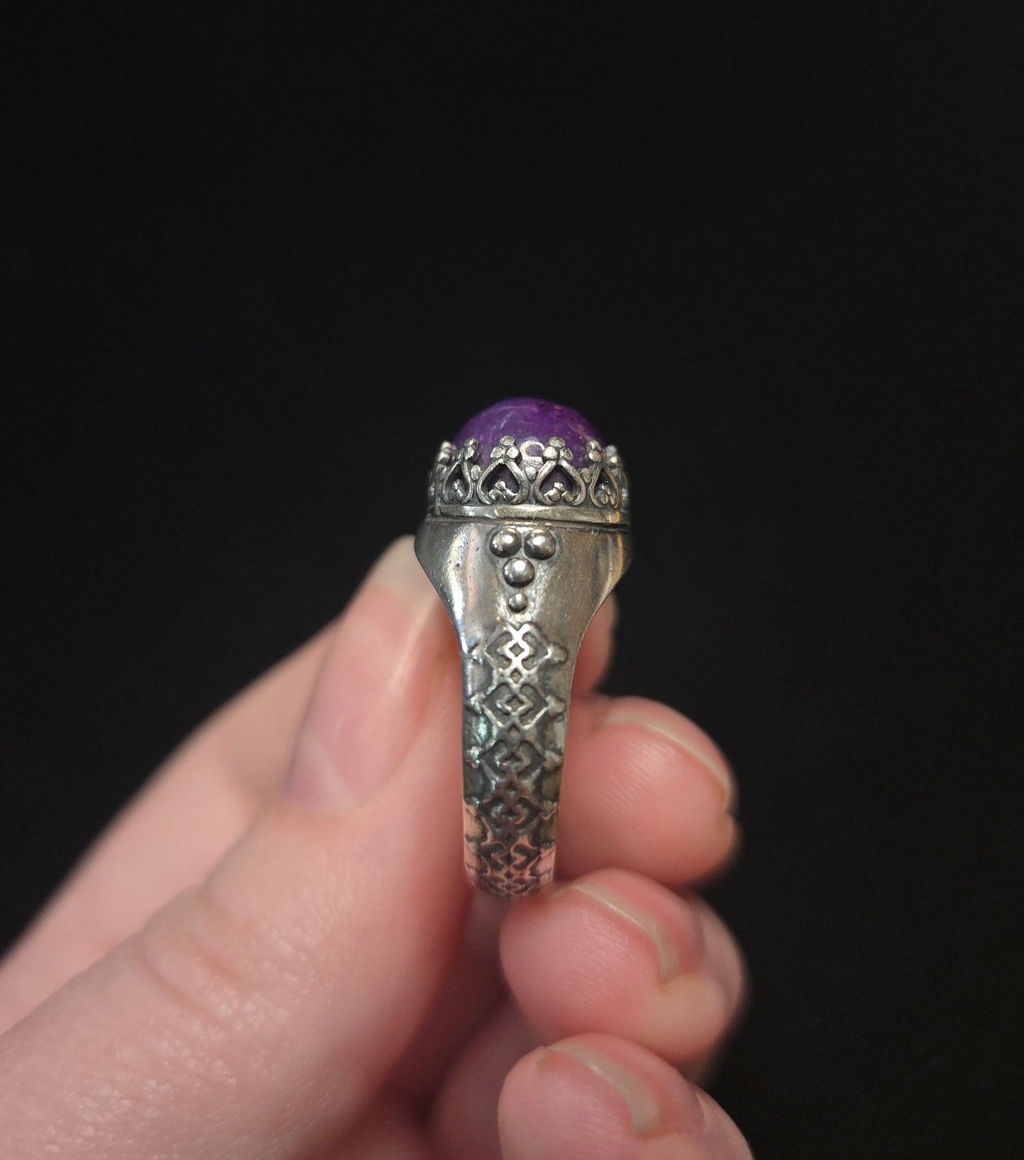 Sterling Silver and Sugilite