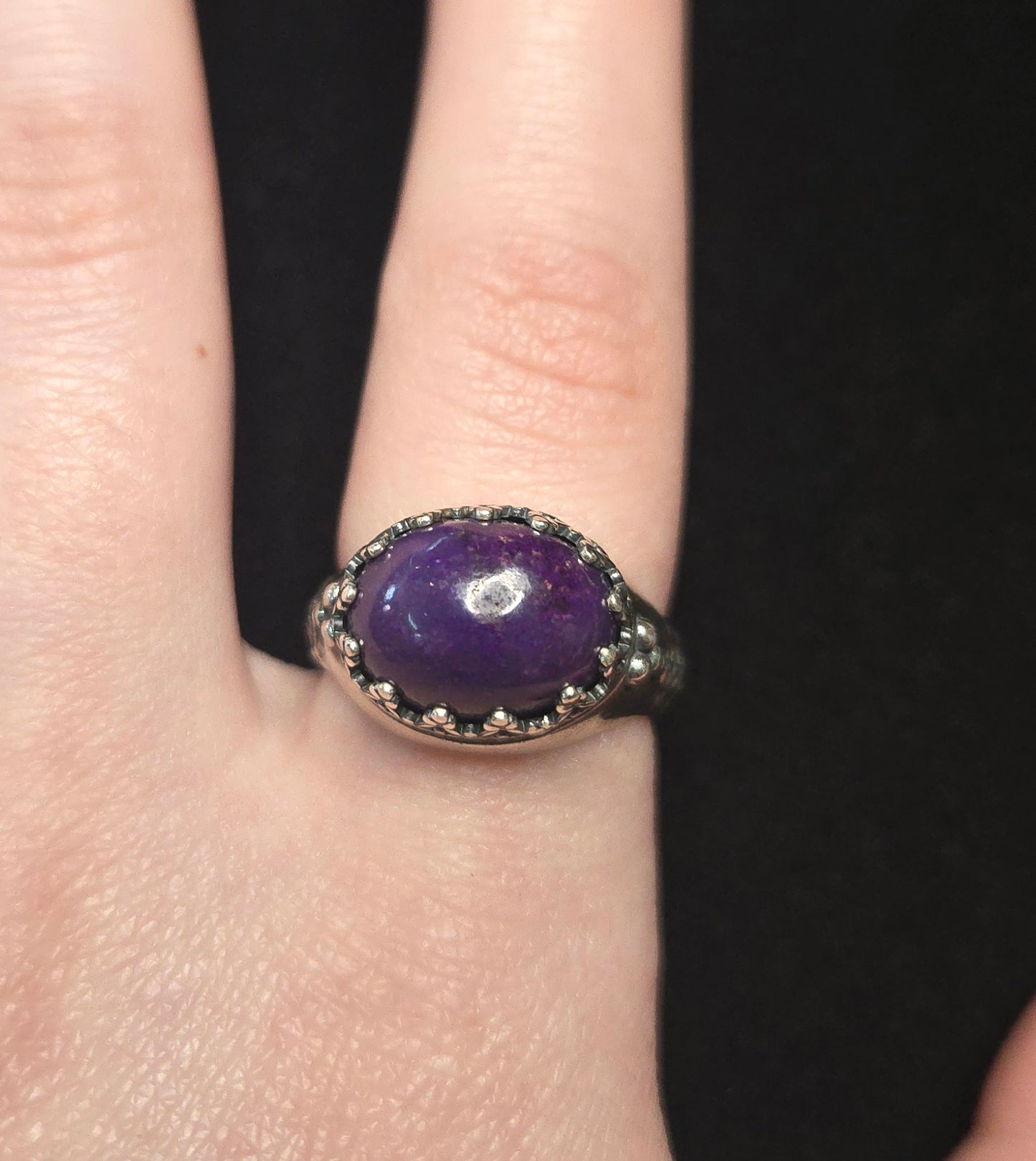 Sterling Silver and Sugilite