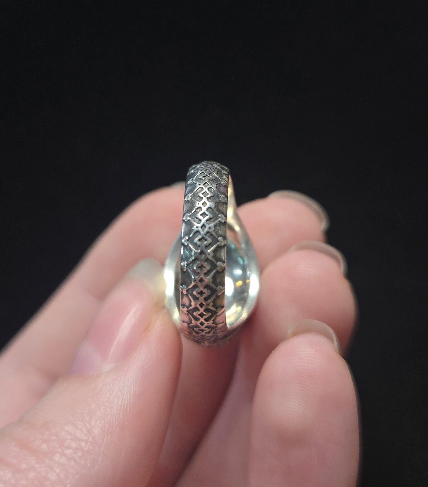 Sterling Silver and Brecciated Red Jasper