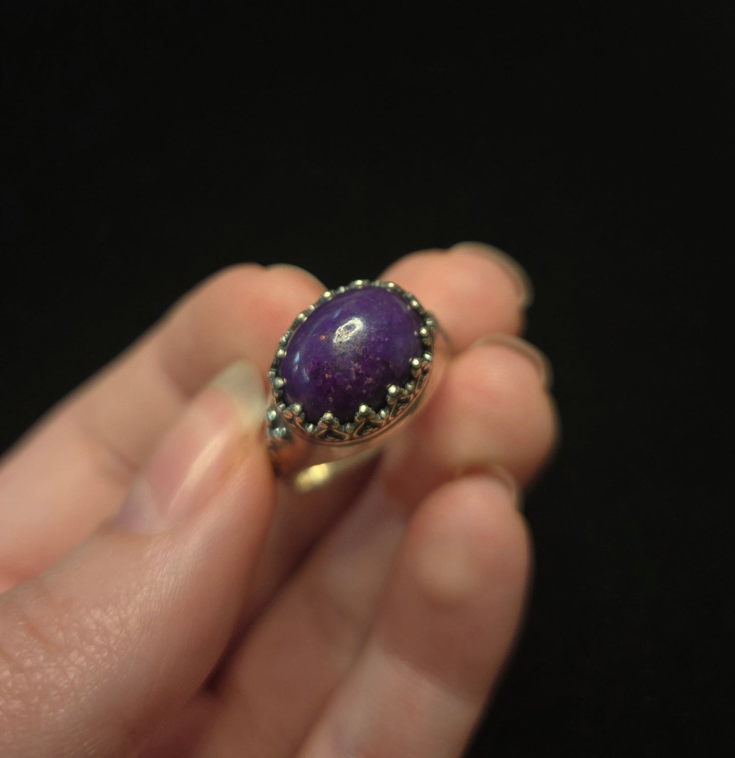 Sterling Silver and Sugilite