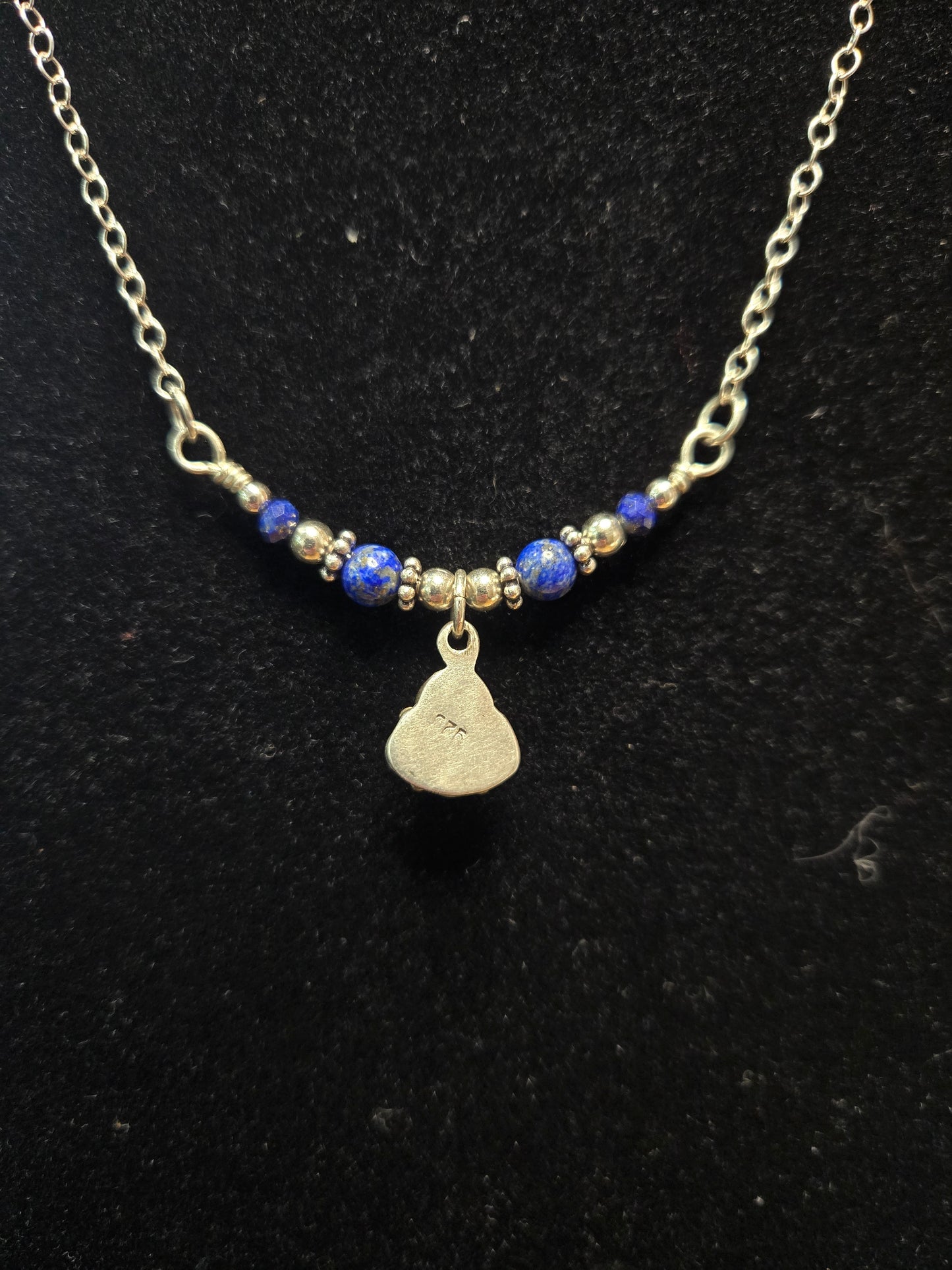Sterling Silver Lapis Lazuli Necklace