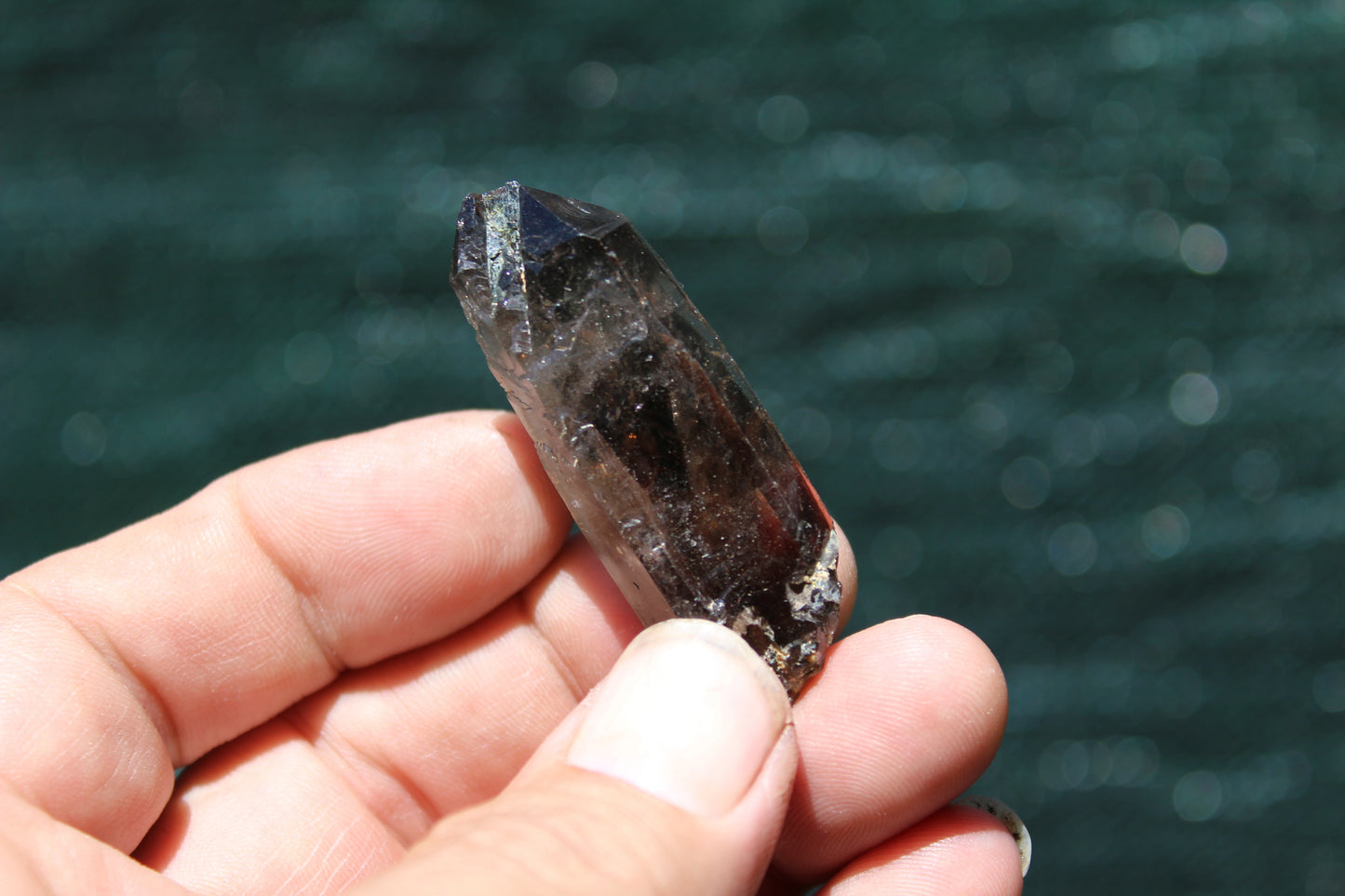 Malawi Smokey Quartz Double Terminated Crystal