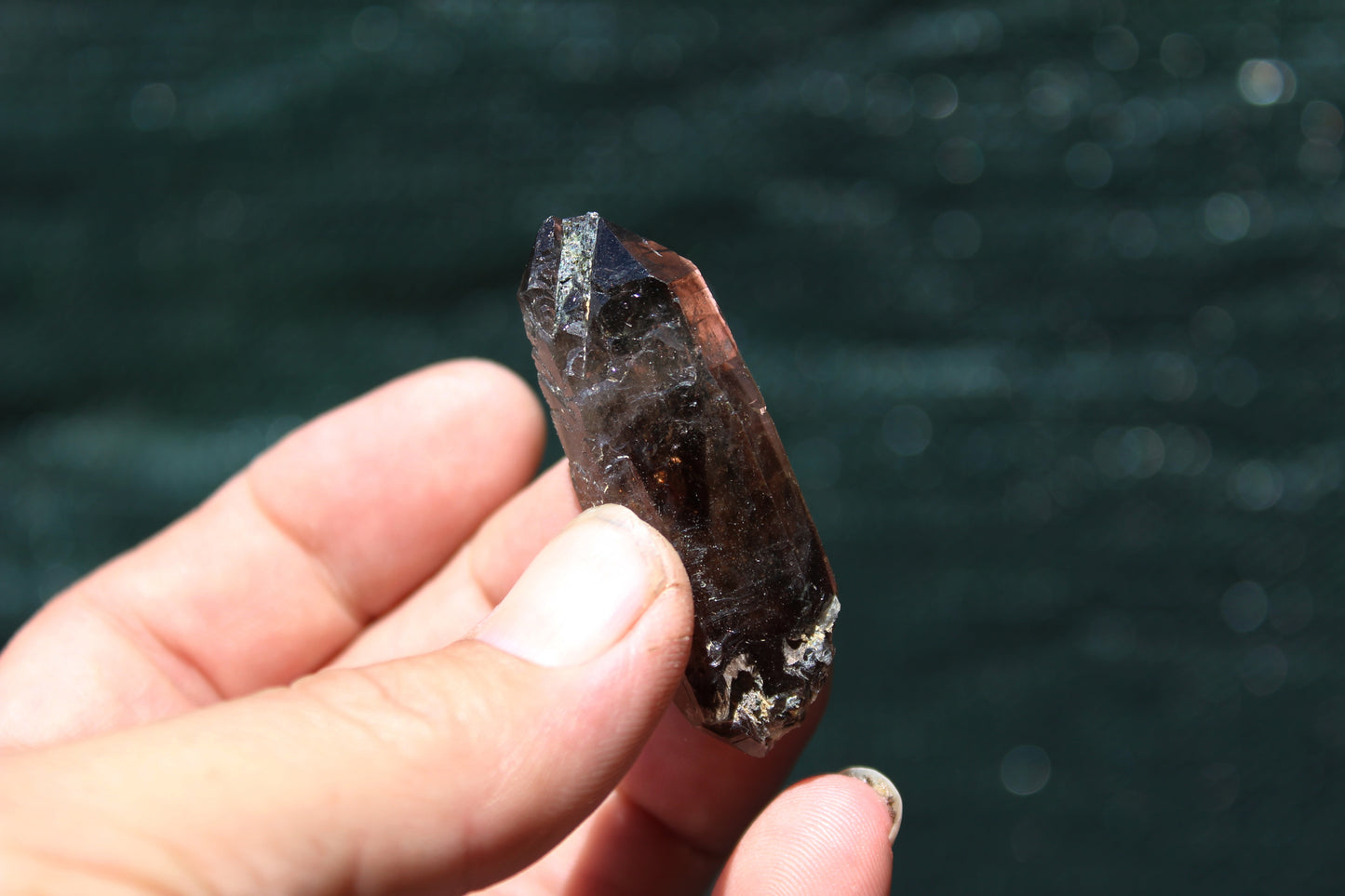 Malawi Smokey Quartz Double Terminated Crystal