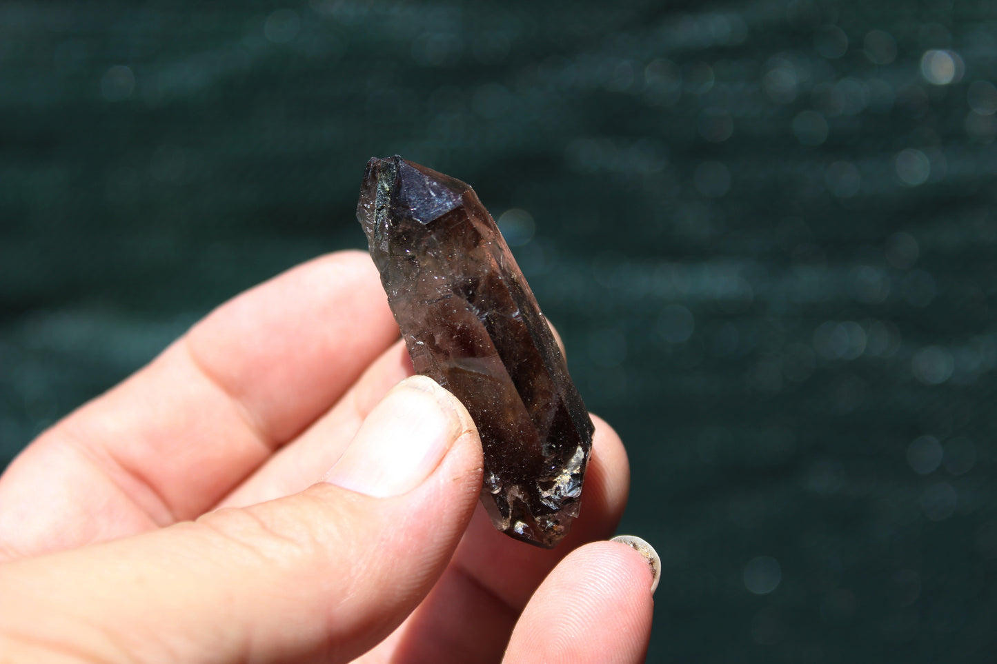 Malawi Smokey Quartz Double Terminated Crystal