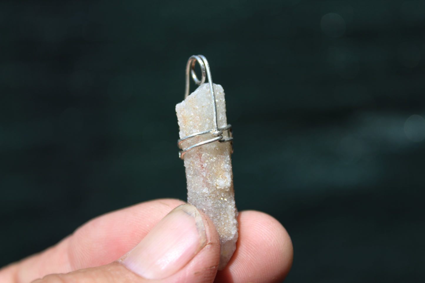 Spirit Quartz Pendant with Sterling Silver