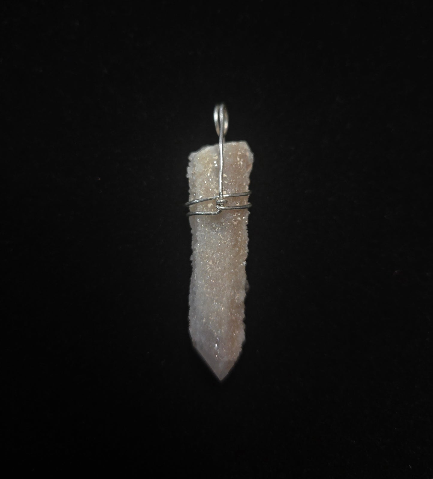 Spirit Quartz Wire Wrap Pendant