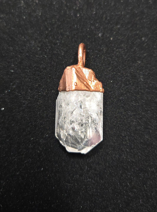 Danburite Copper Pendant